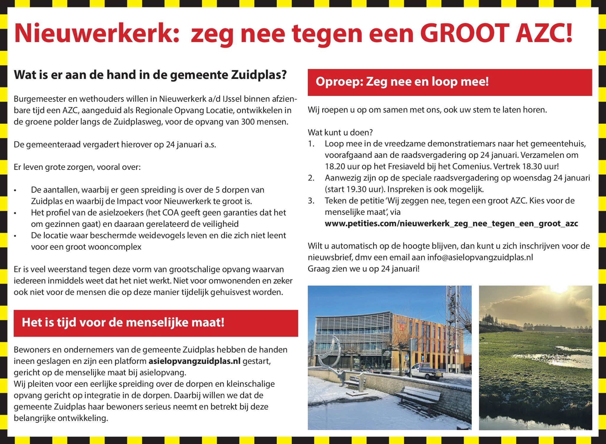 Oproep in Hart van Holland: Nieuwerkerk, kom in actie